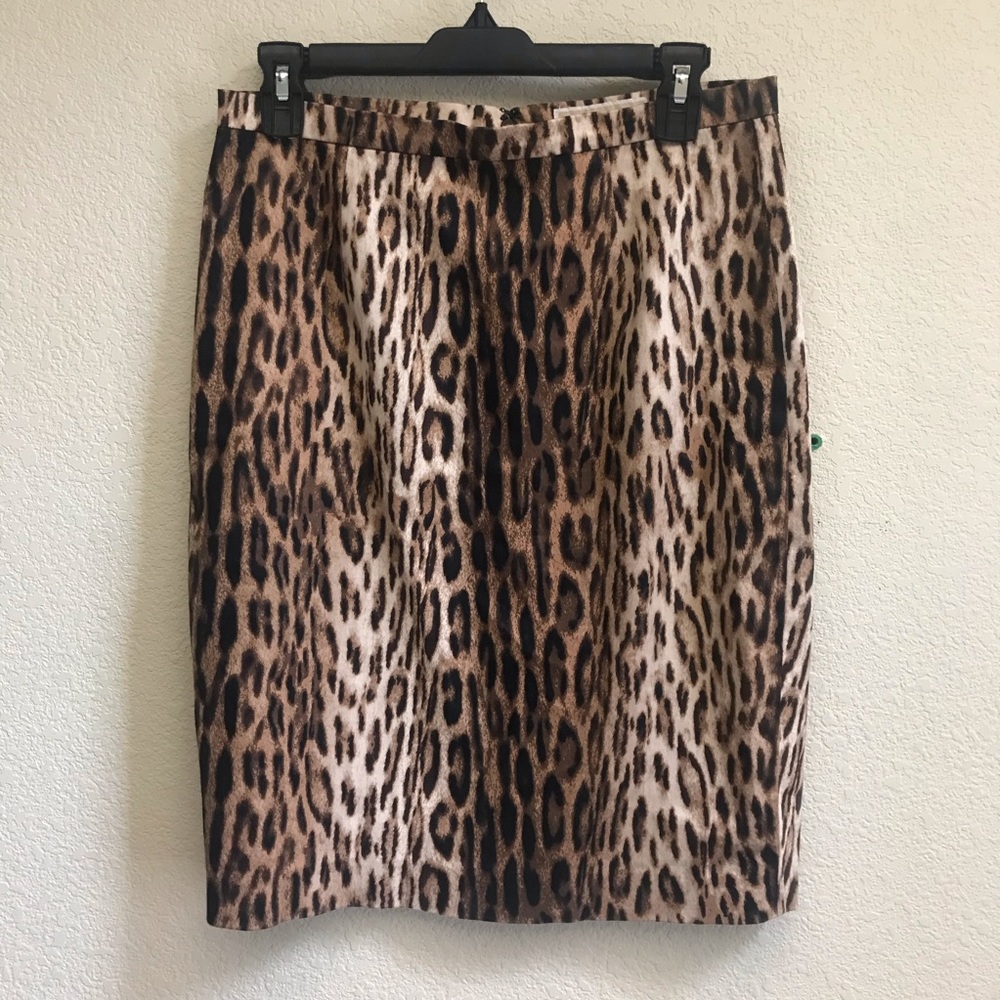 Michael Kors Leopard skirt 4